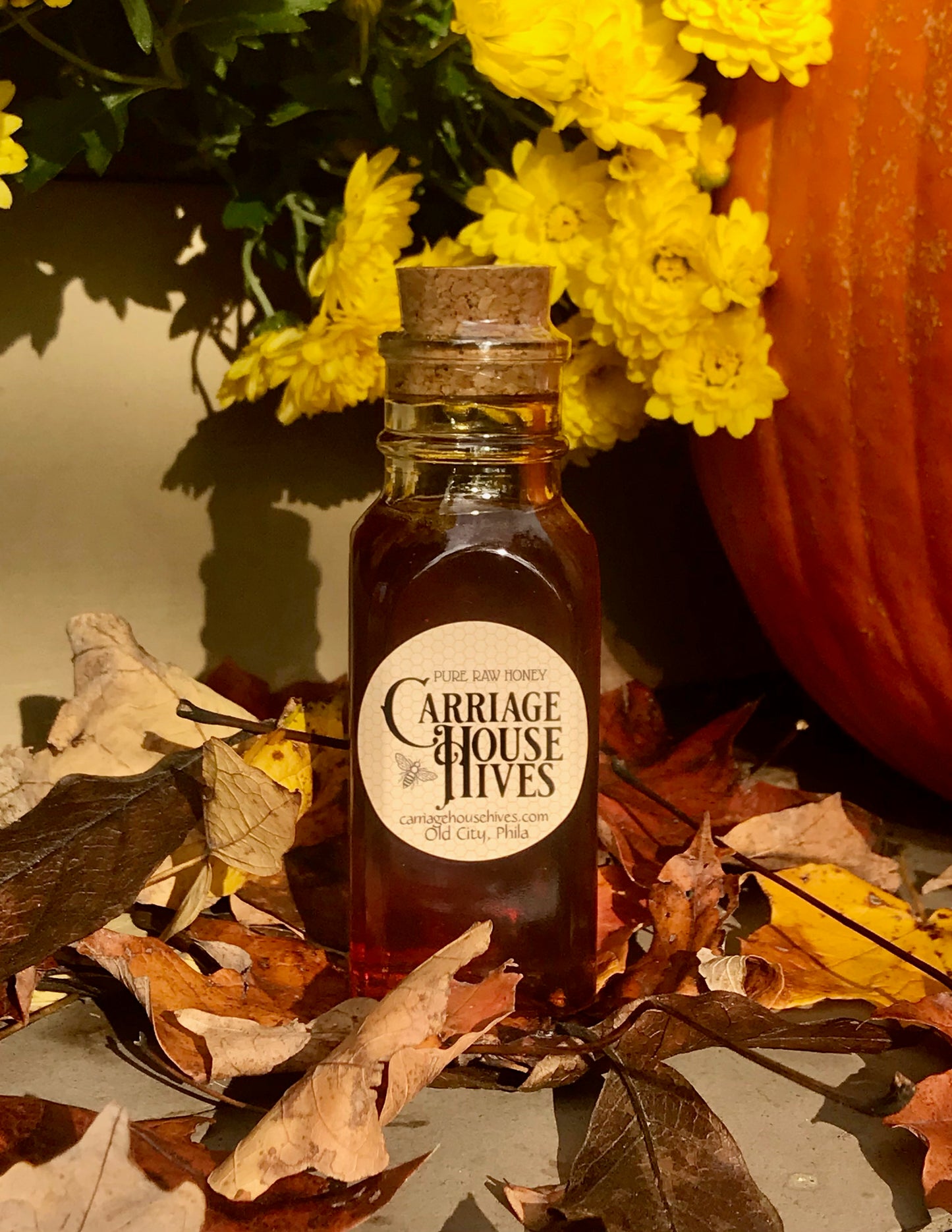 Fall Old City, Philadelphia Honey in a Muth Bottle