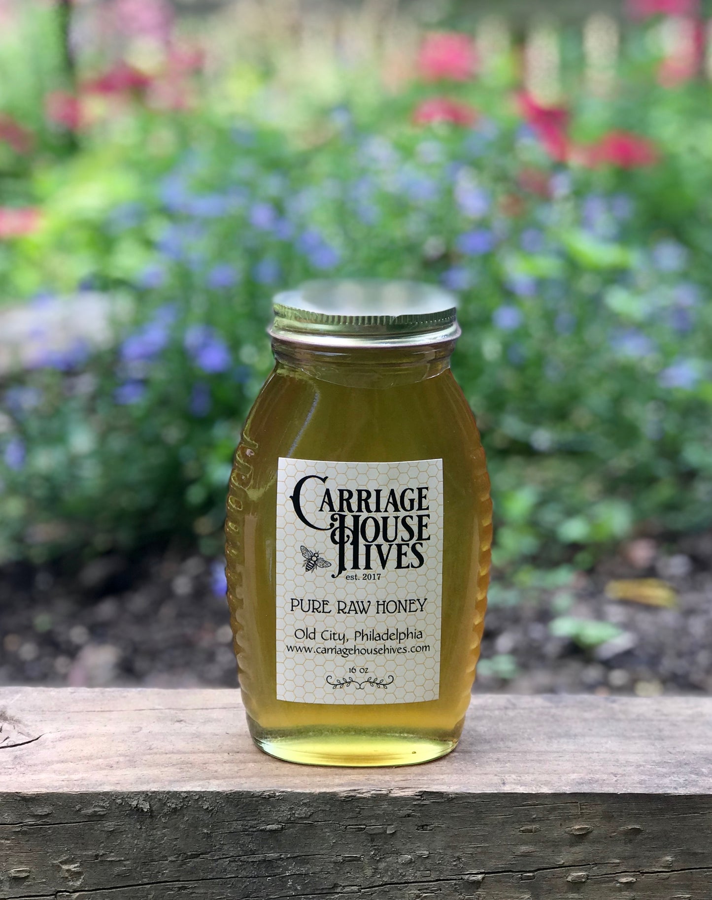 Spring Honey from Old City in a Queenline Bottle