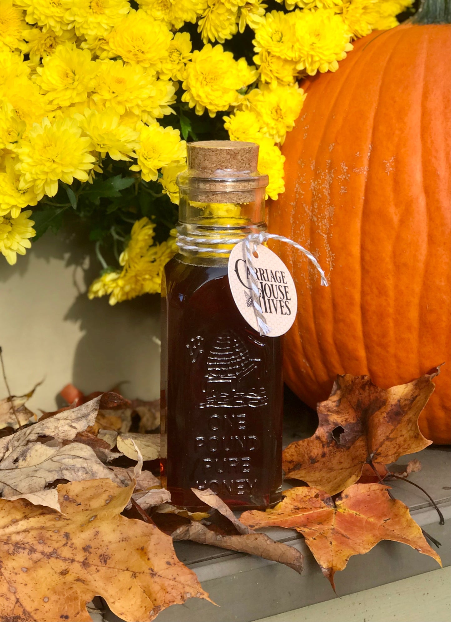 Fall Old City, Philadelphia Honey in a Muth Bottle
