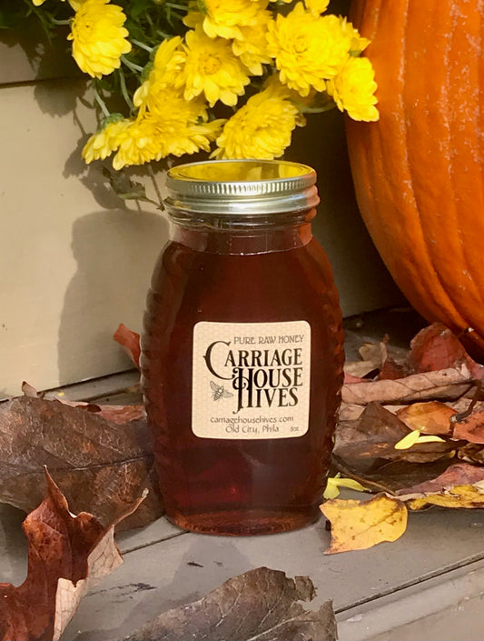 Fall Old City, Philadelphia Honey in a Queenline Bottle