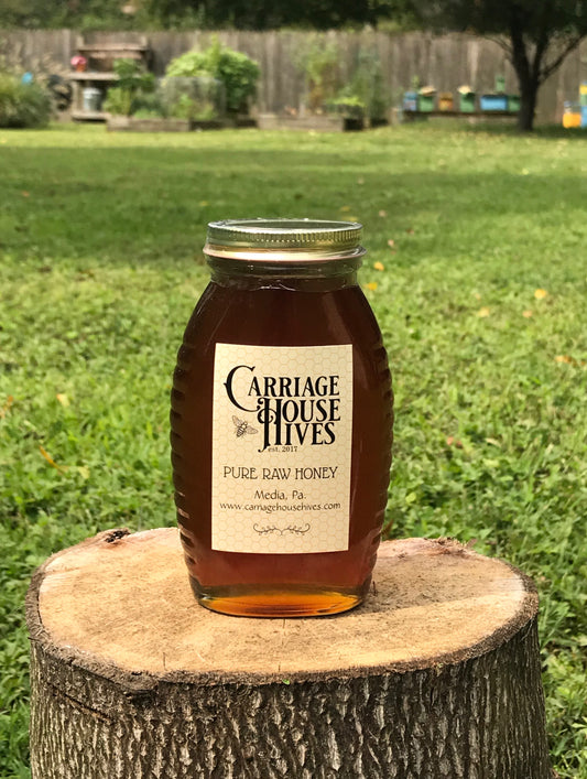 Fall Media, Pennsylvania Honey in a Queenline Bottle