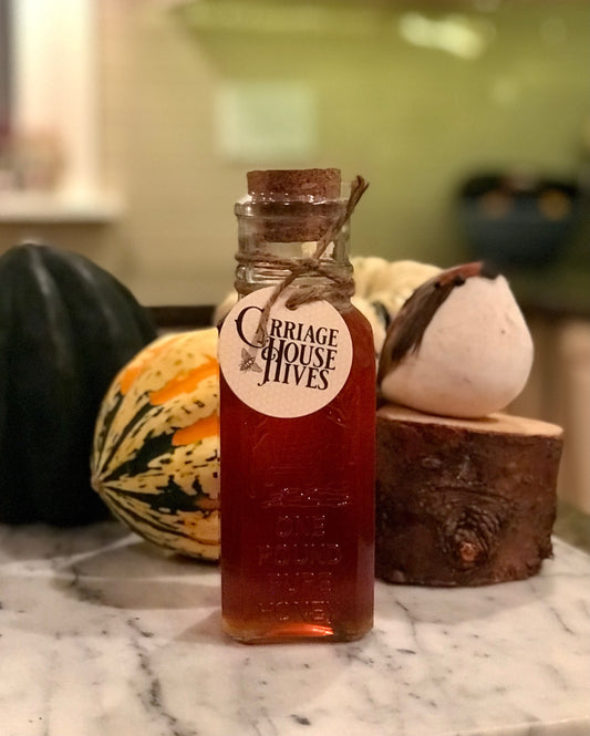 Fall Media, Pennsylvania Honey in a Muth Bottle